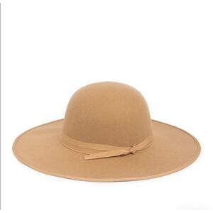 Vince Camuto Wide Brim Hat One Size Tan NWT